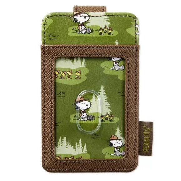 Peanuts | Bags | Loungefly Peanuts Beagle Scouts Snoopy Green Card ...